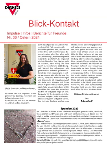 Blick-Kontakt Nr. 36