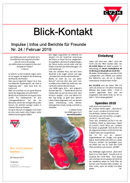 Blick-Kontakte Nr. 24