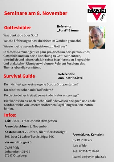 Flyer Tagesseminar