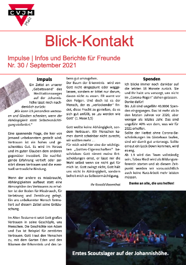 Blick-Kontakt Nr. 30