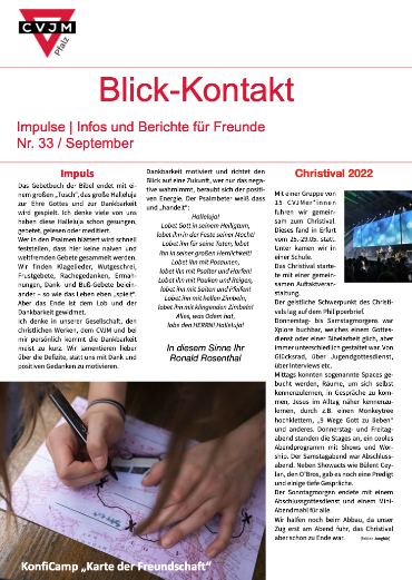 Blick-Kontakt Nr. 33